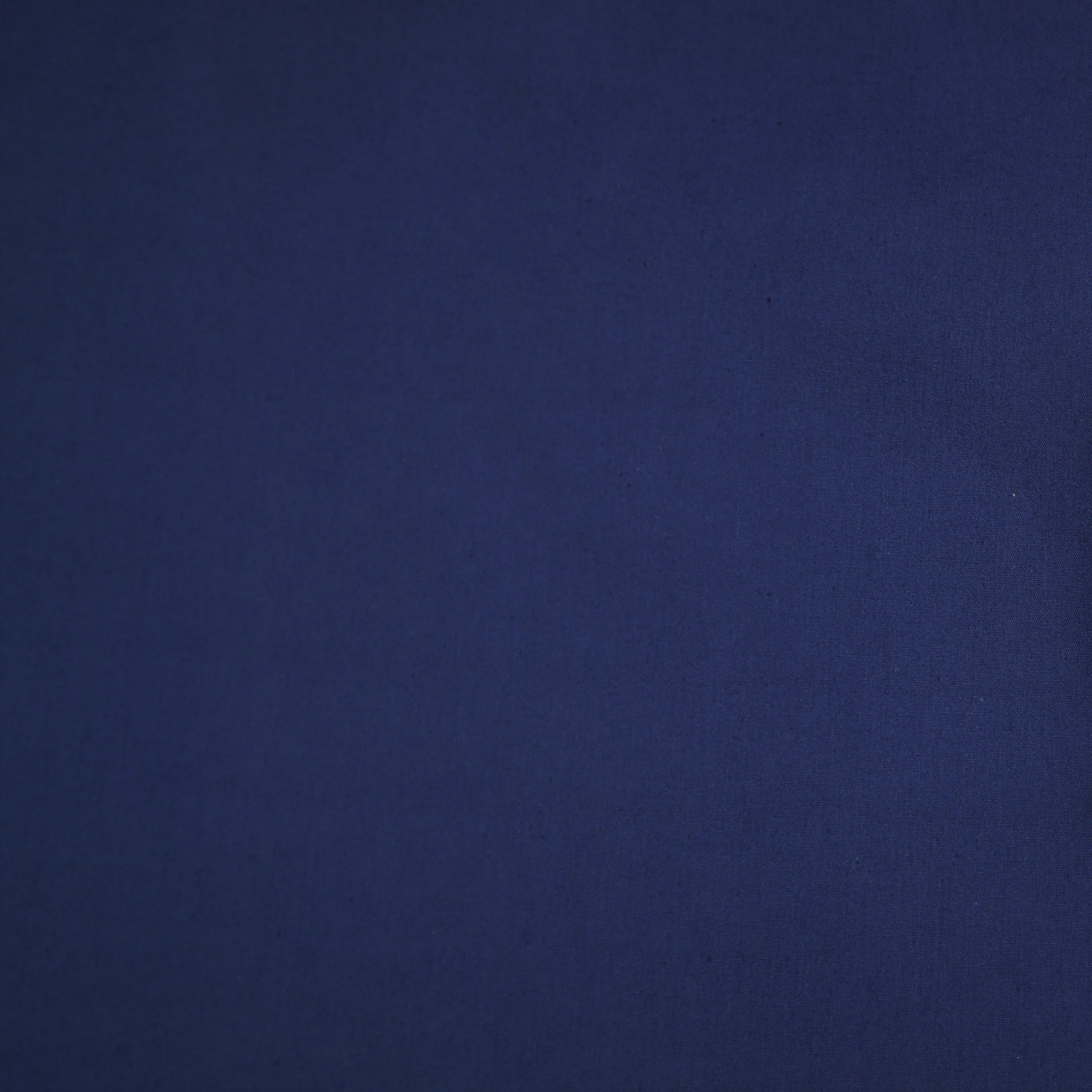 100% Cotton Poplin in Plain Navy