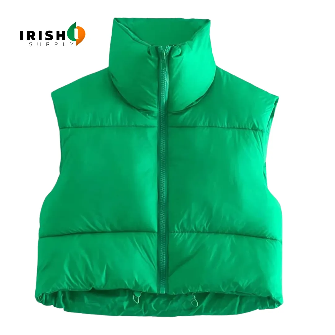 ABERO Cropper Puffer Vest