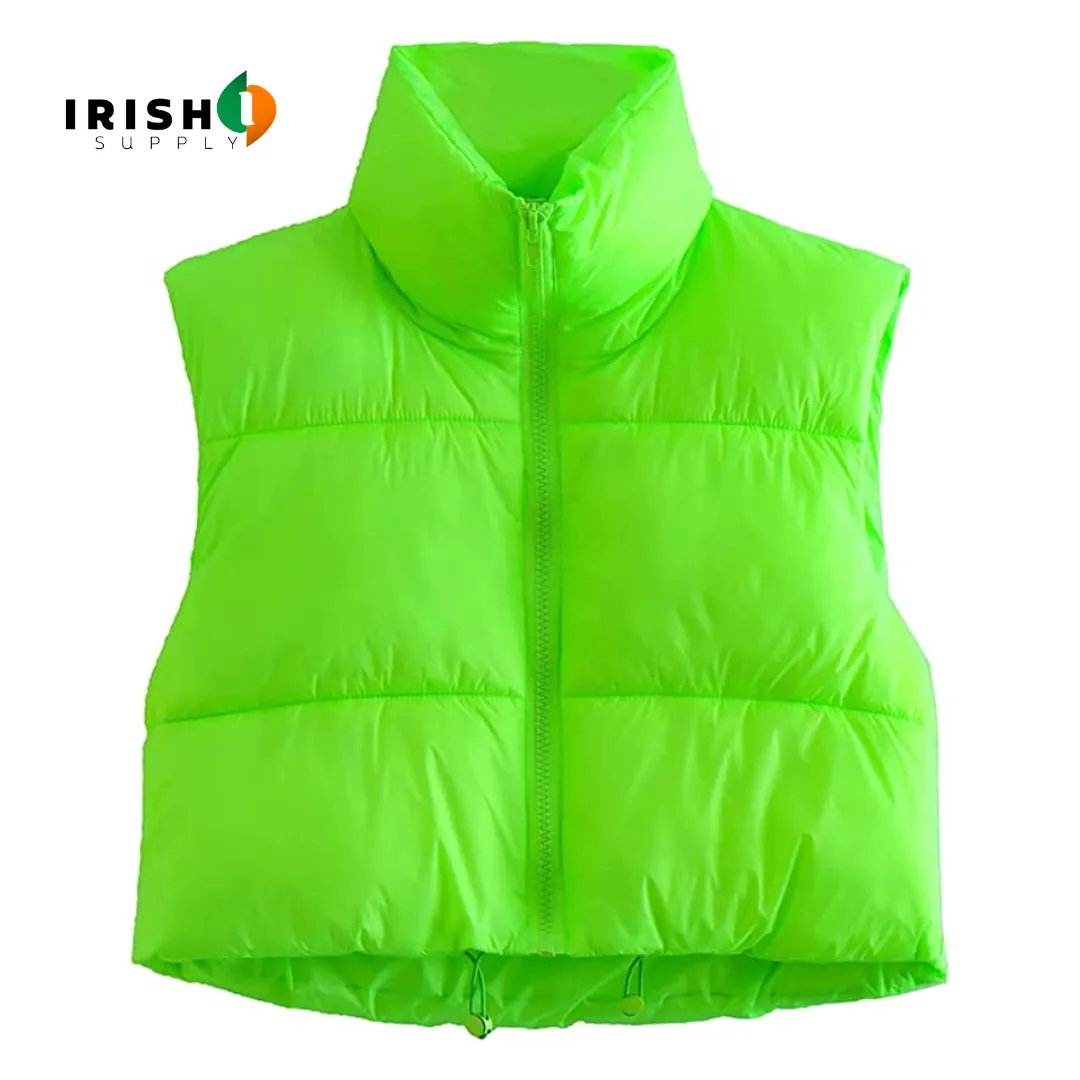 ABERO Cropper Puffer Vest