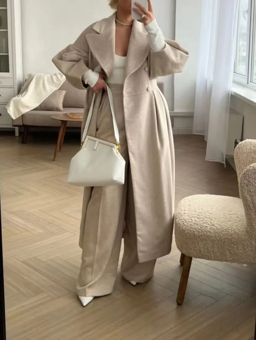 Amara | Elegant Cashmere Winter Coat
