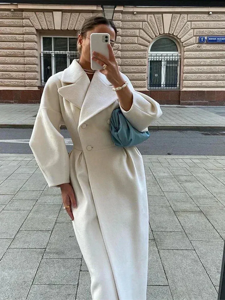 Amara | Elegant Cashmere Winter Coat