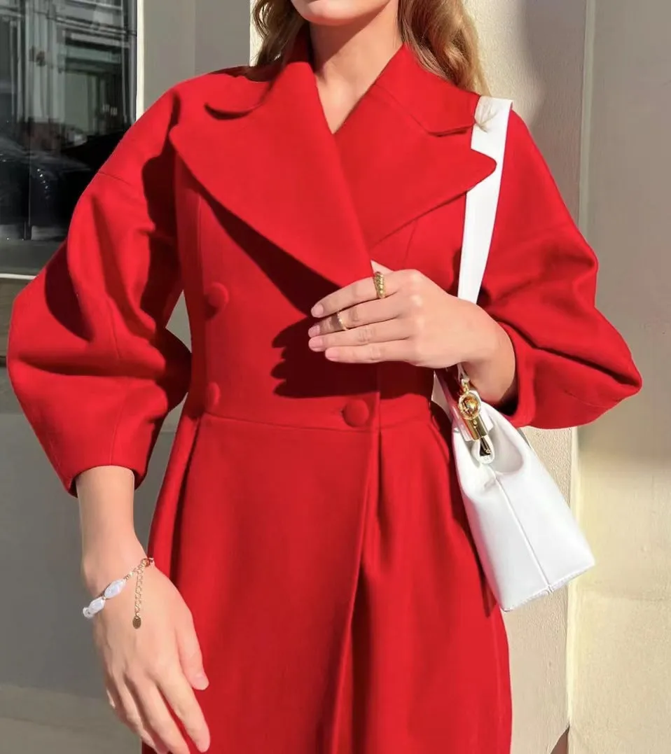 Amara | Elegant Cashmere Winter Coat