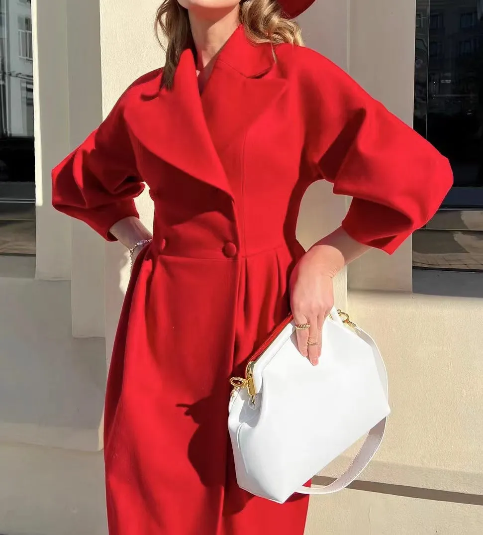Amara | Elegant Cashmere Winter Coat