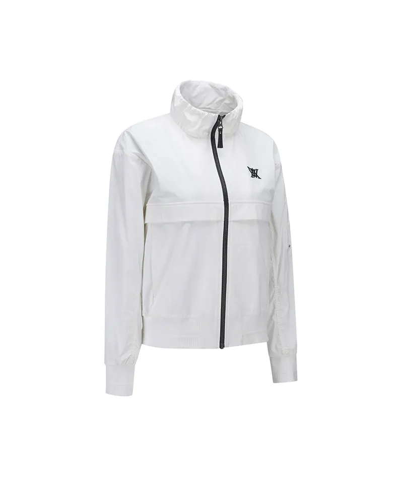 ANEW Golf Women's Summer Windbreaker Jacket - White