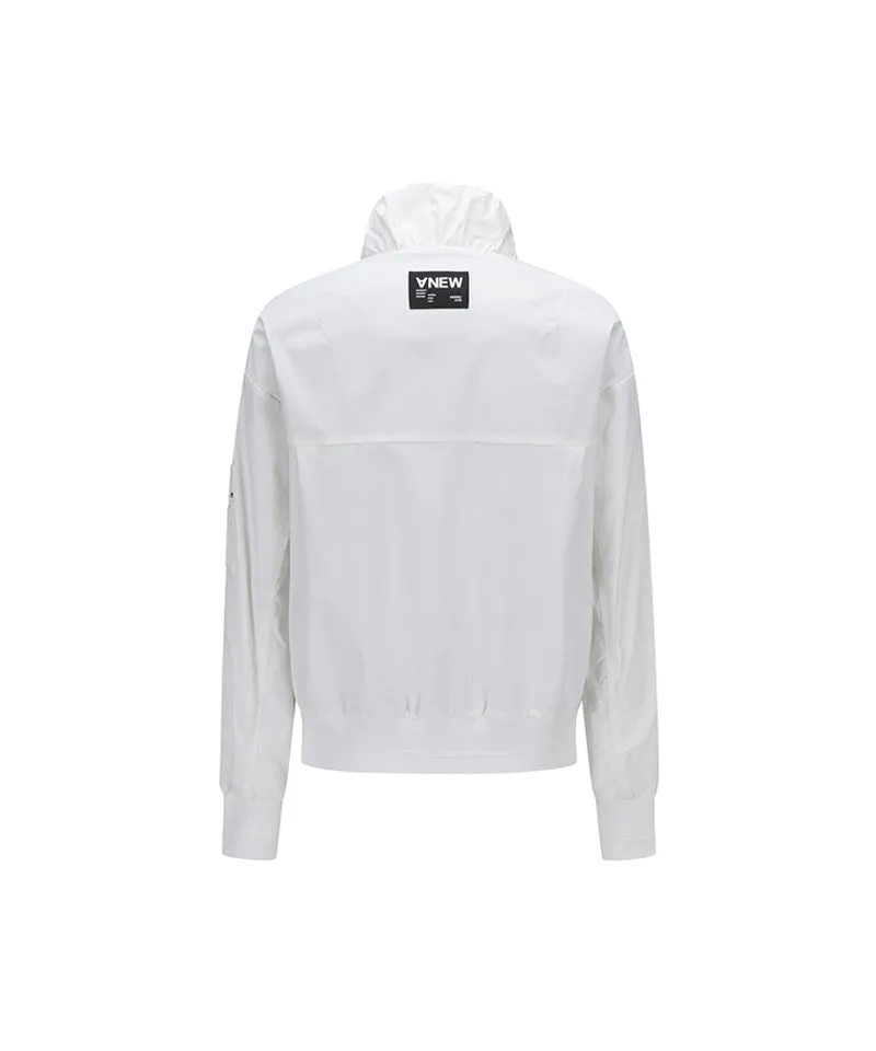 ANEW Golf Women's Summer Windbreaker Jacket - White