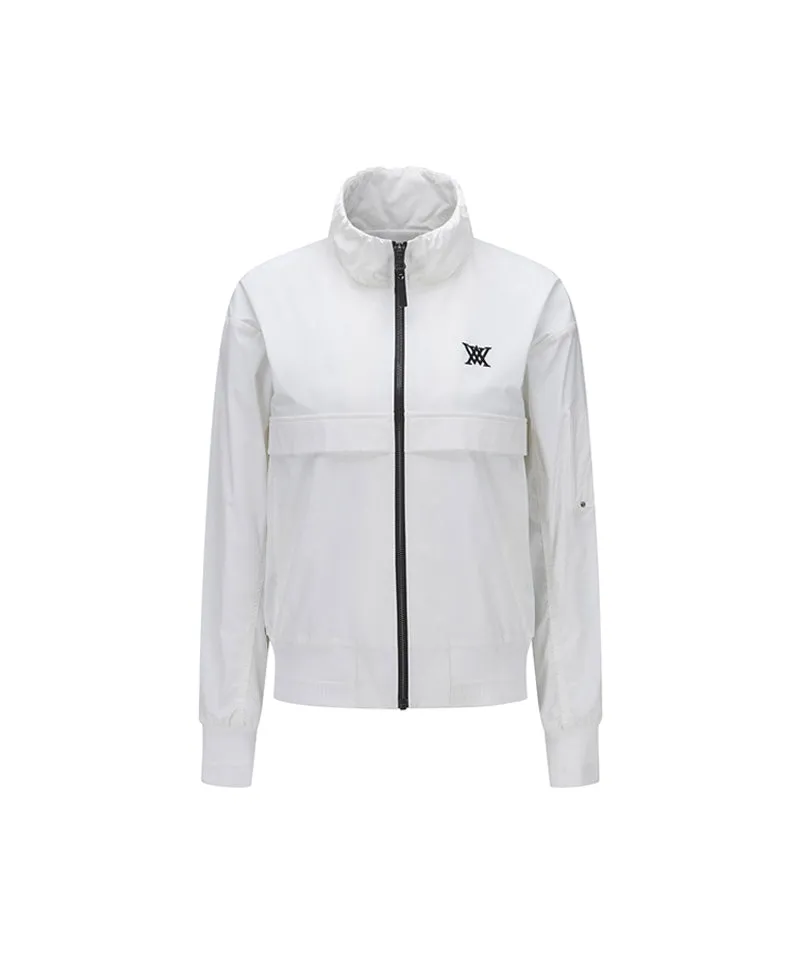 ANEW Golf Women's Summer Windbreaker Jacket - White