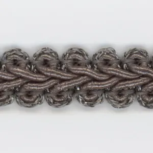 Antique Metallic Trimming Braid #105 Charcoal