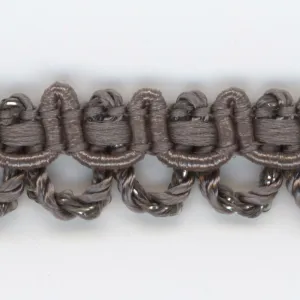 Antique Metallic Trimming Braid #105 Charcoal