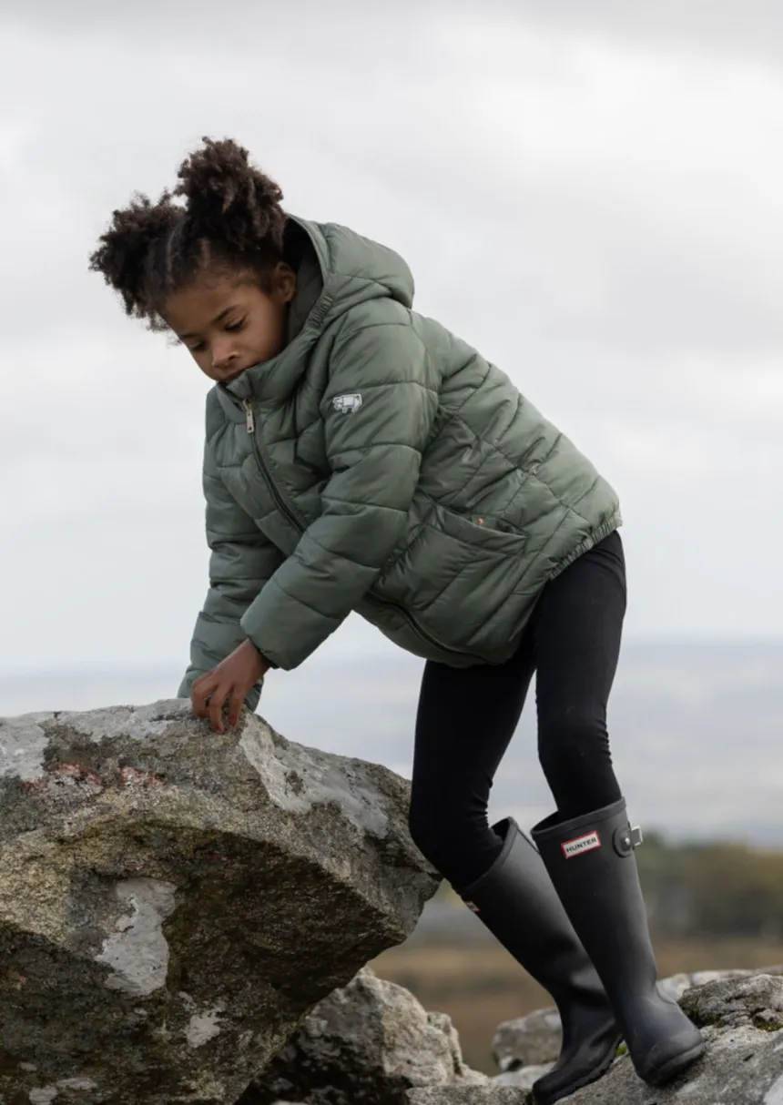 Antique Olive | Sage EcoReversible Puffer