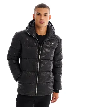 ARNOLD BLACK PUFFER COAT