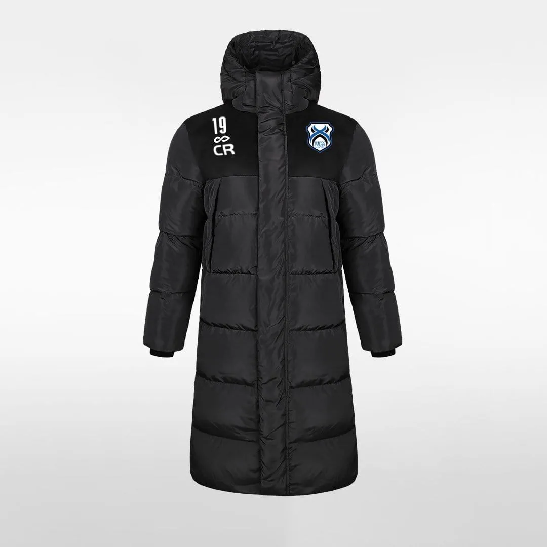 Artificial Intelligence Long Puffer Jacket