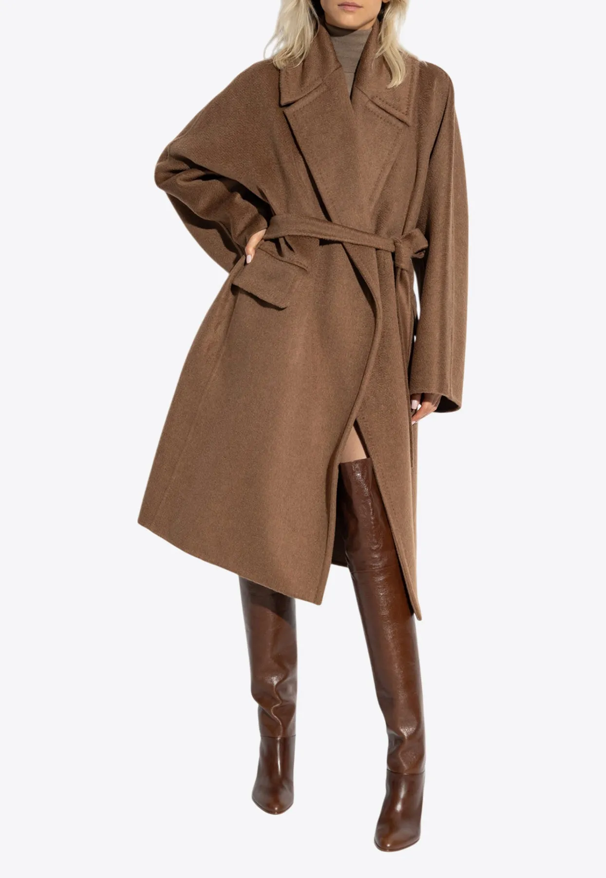 Attuale Cashmere-Blend Coat