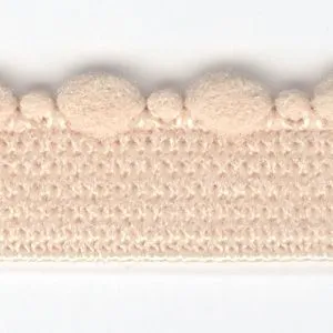 Ball Picot Stretch Tape #03 Beige