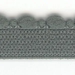 Ball Picot Stretch Tape #103 Smoke Gray