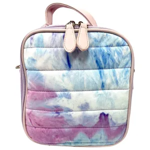 Bari Lynn Pastel Tie Dye Puffer Lunch Box
