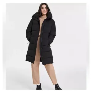 BCBG Black Down Winter Puffer Jacket Large