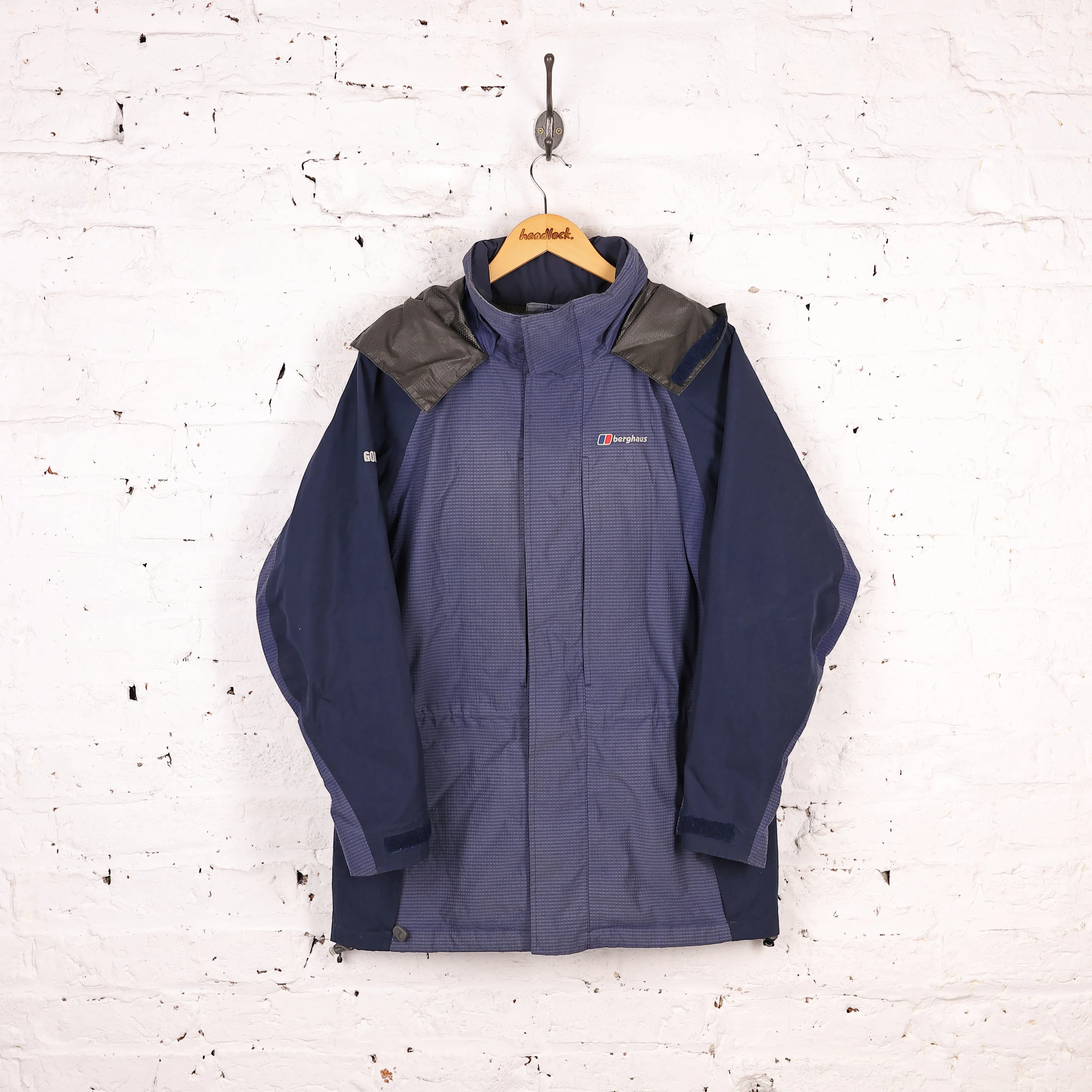 Berghaus Gore Tex XCR Rain Jacket - Blue - S