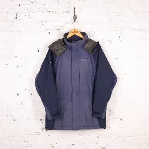 Berghaus Gore Tex XCR Rain Jacket - Blue - S