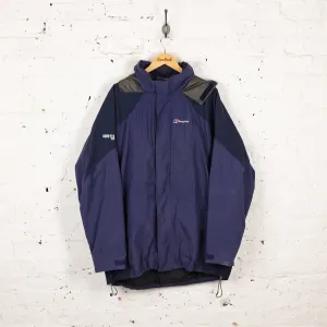 Berghaus XCR Gore Tex Rain Jacket - Blue - XL