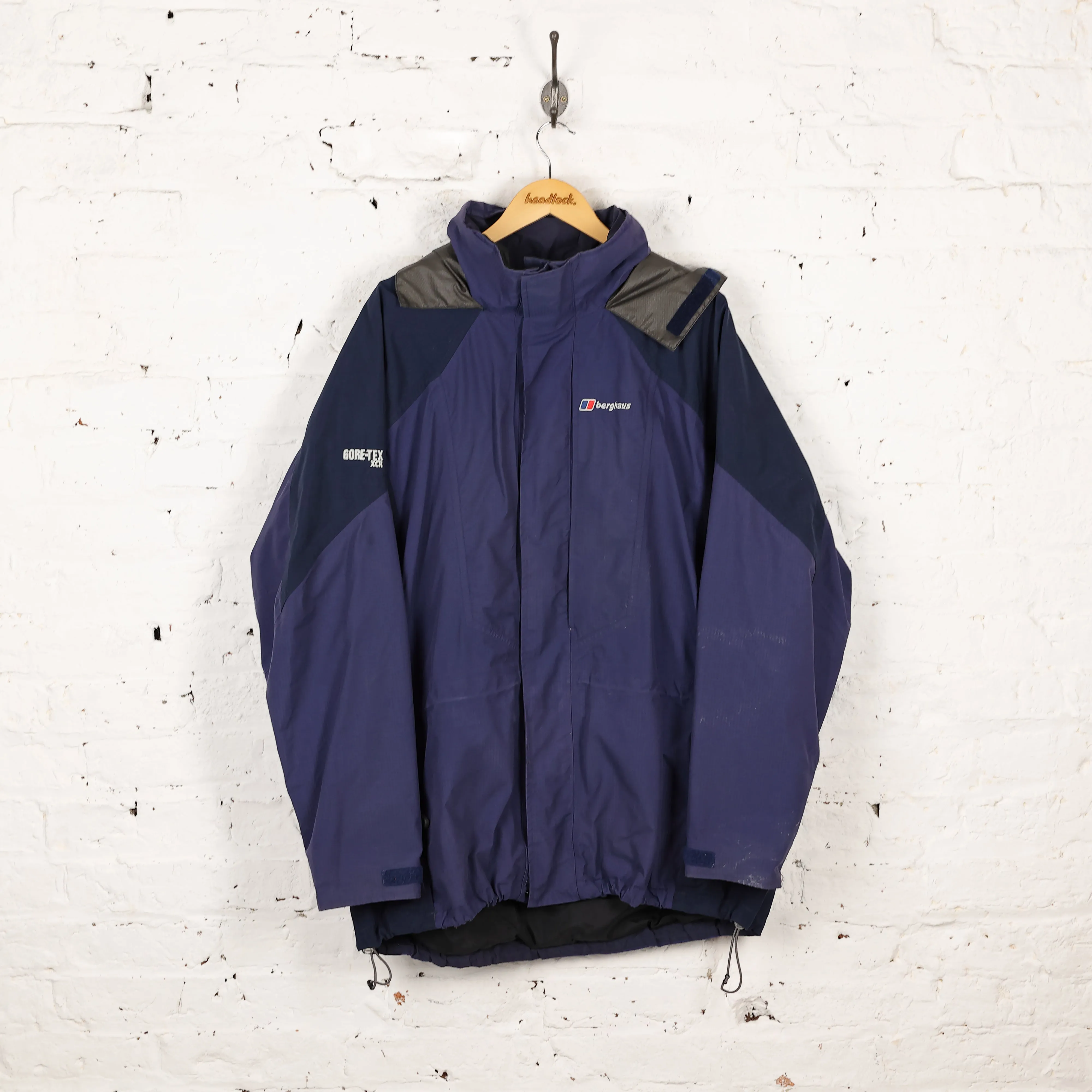 Berghaus XCR Gore Tex Rain Jacket - Blue - XL