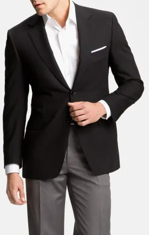 Black Canali KEI Coat