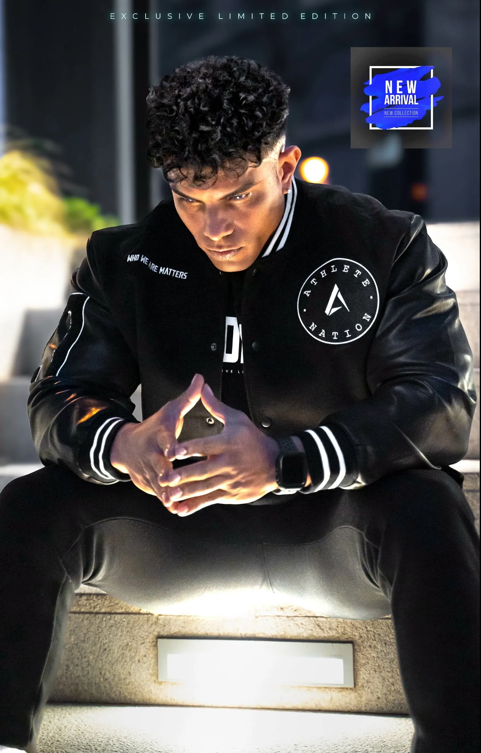 Bomber Legend Limited Edition - Black Leather