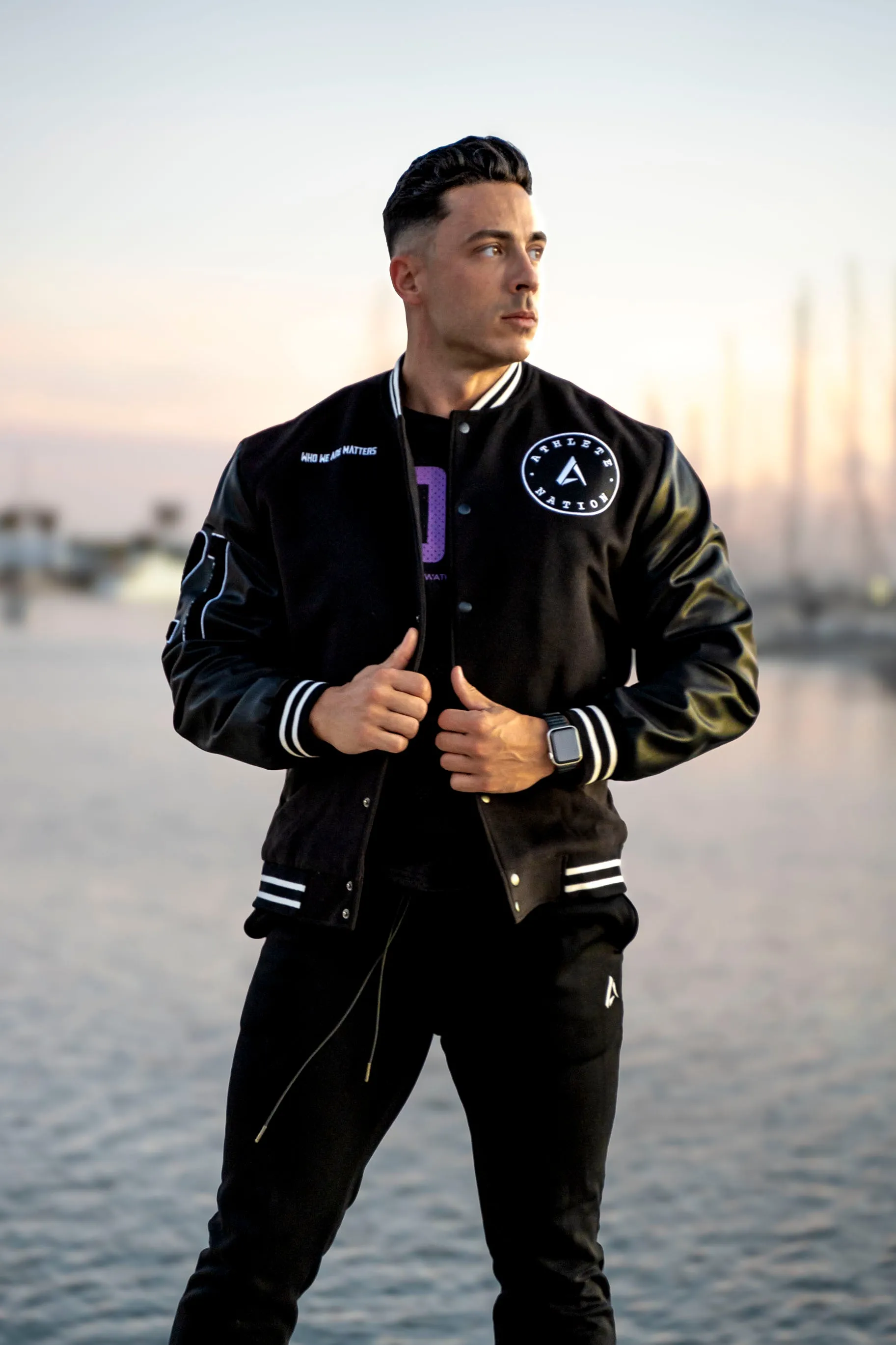 Bomber Legend Limited Edition - Black Leather