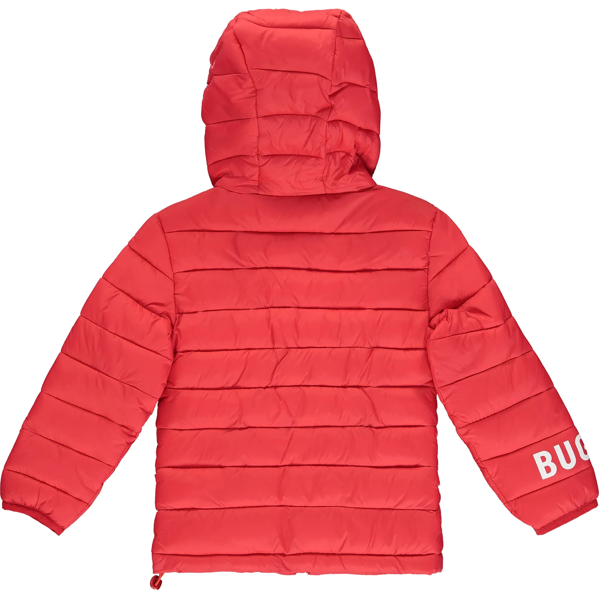 Boys Red Padded Puffer Jacket