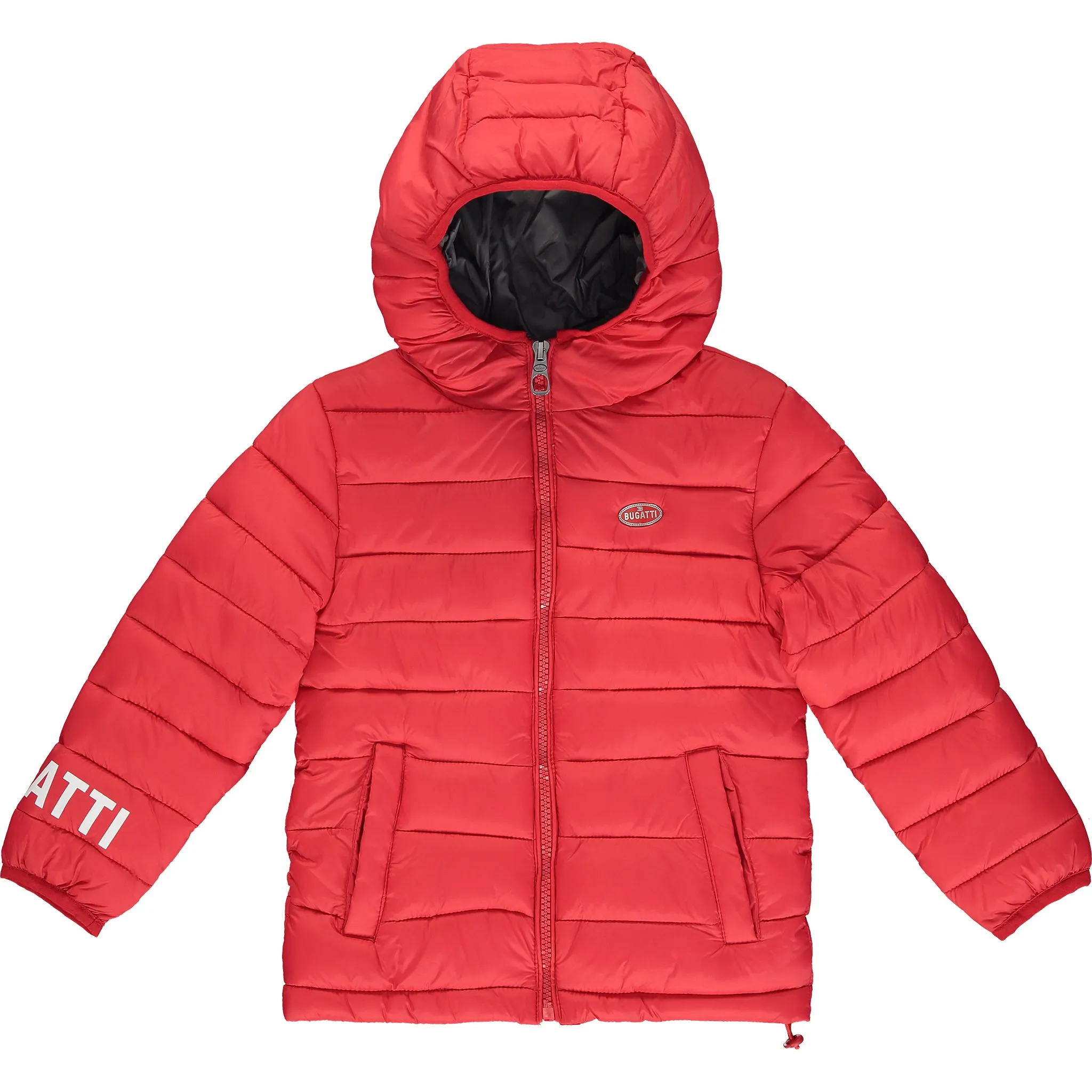 Boys Red Padded Puffer Jacket