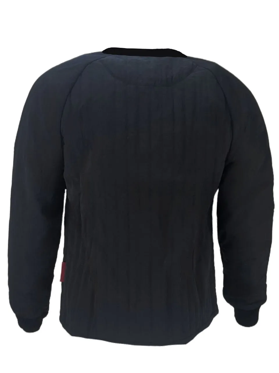 BRANDBLACK Men's Black Long Sleeve Bomber Jacket #BB1260 NWT