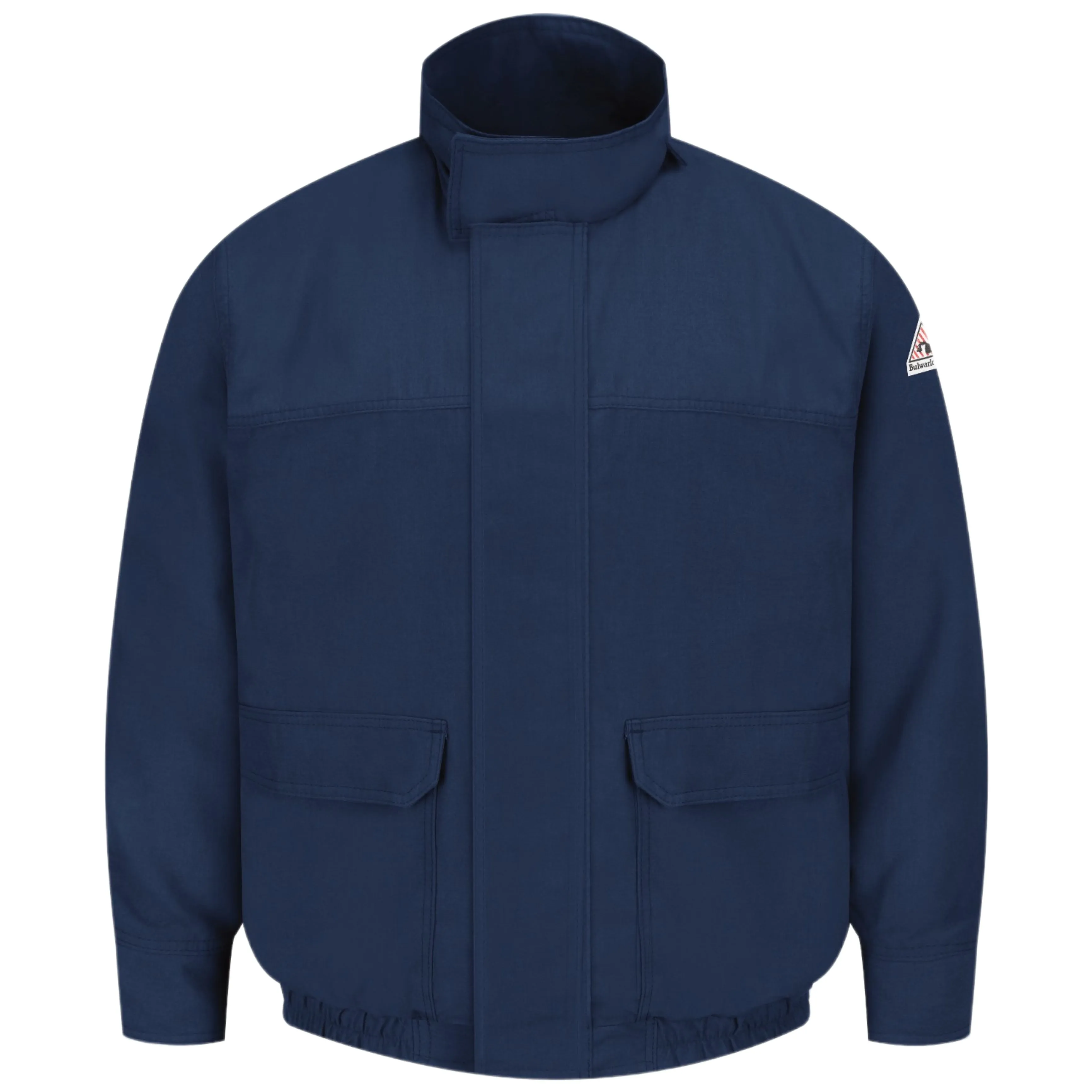 BULWARK Men's Navy Nomex IIIA Reflective Jacket JNJ8NV $269 NWOT