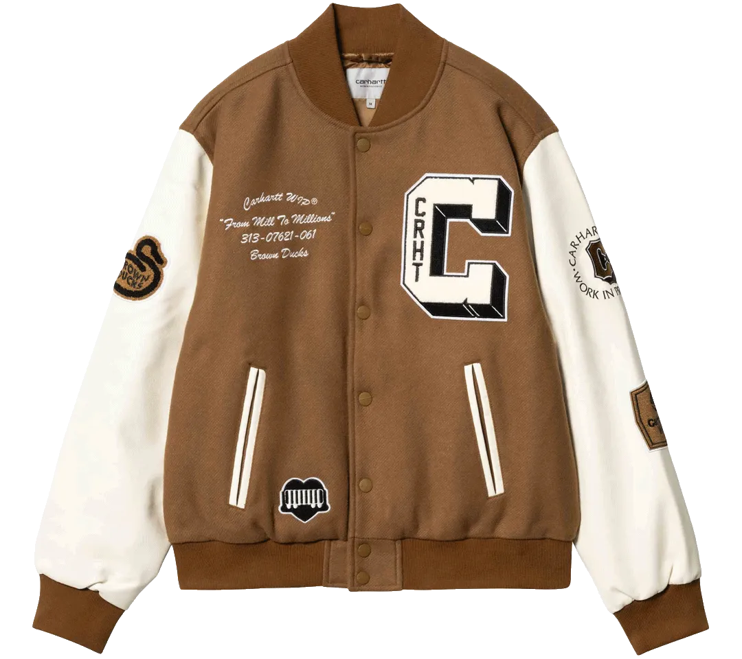 Carhartt WIP Brown Ducks Bomber