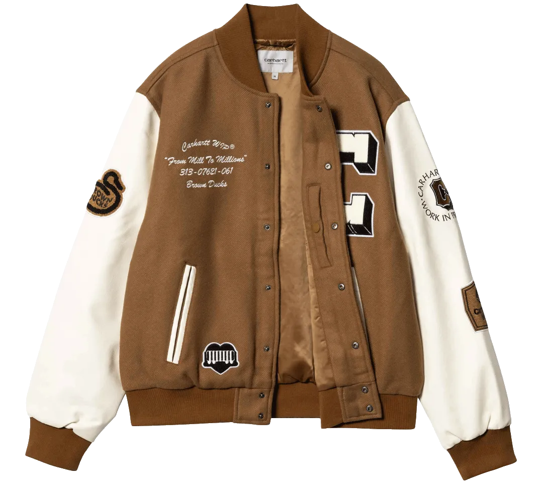 Carhartt WIP Brown Ducks Bomber