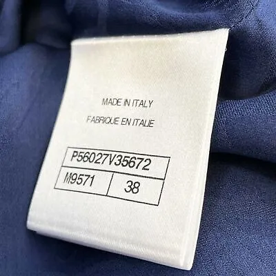 CHANEL - Spring 2017 Fantasy Tweed Coat - Navy & White - 38 US 6 NWT