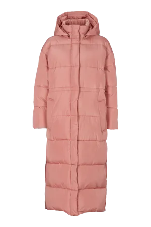 Dagmar Long Coat - Old Rose
