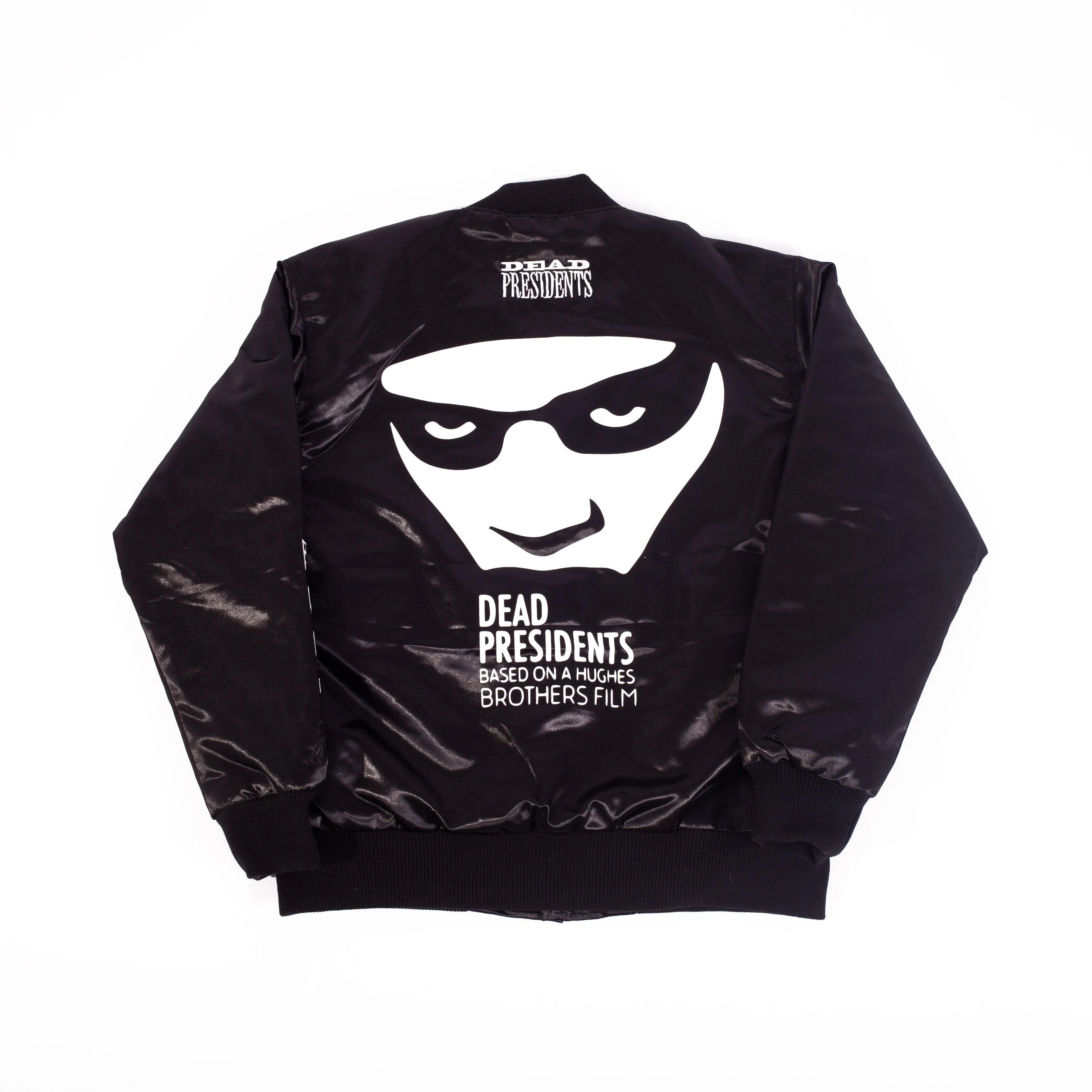 DEAD PRESIDENTS YOUTH SATIN JACKET (BLACK)