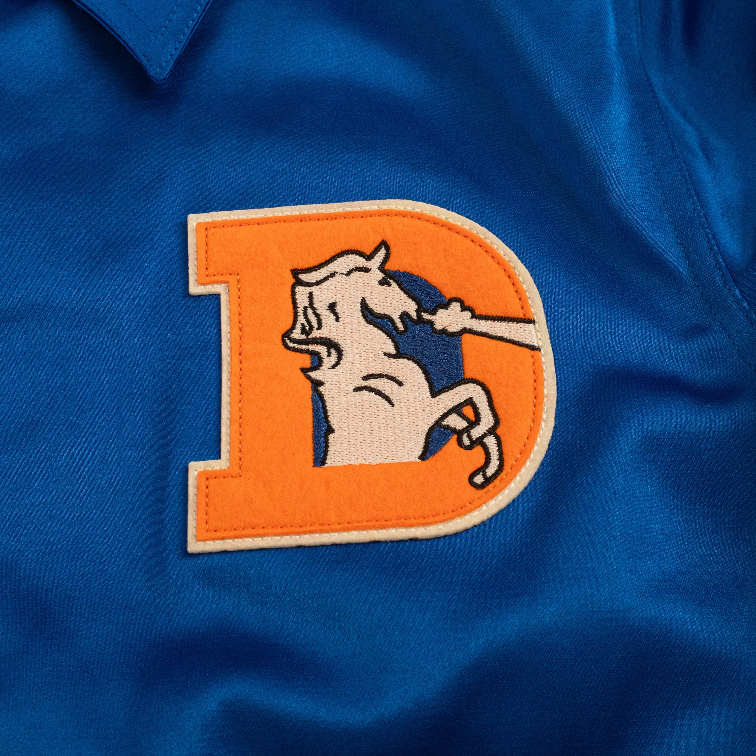 Denver Broncos Satin Windbreaker