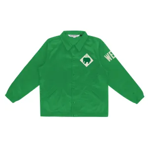 Denver White Elephants Satin Windbreaker