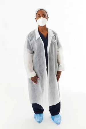 Disposable Lab Coats (No Collar)