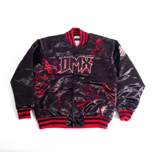 DMX FADE SATIN JACKET (BLACK)