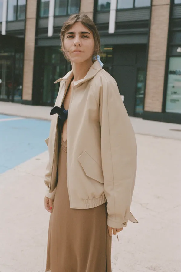 DUCCIO JACKET, SADDLE