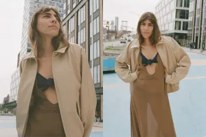 DUCCIO JACKET, SADDLE
