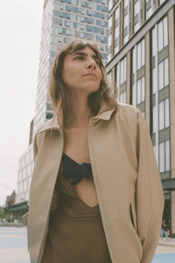 DUCCIO JACKET, SADDLE
