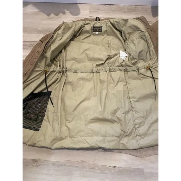 Eddie Bauer‎ Puffer Down Coat Women's Medium Tan