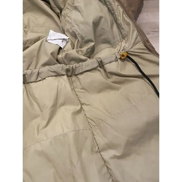 Eddie Bauer‎ Puffer Down Coat Women's Medium Tan
