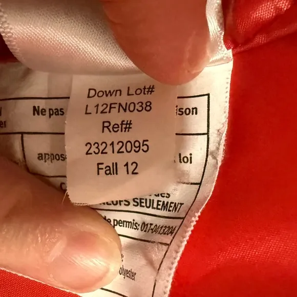 Eddie Bauer Women’s EB550 Down Fill Puffer Coat Size Large Outdoor Winter