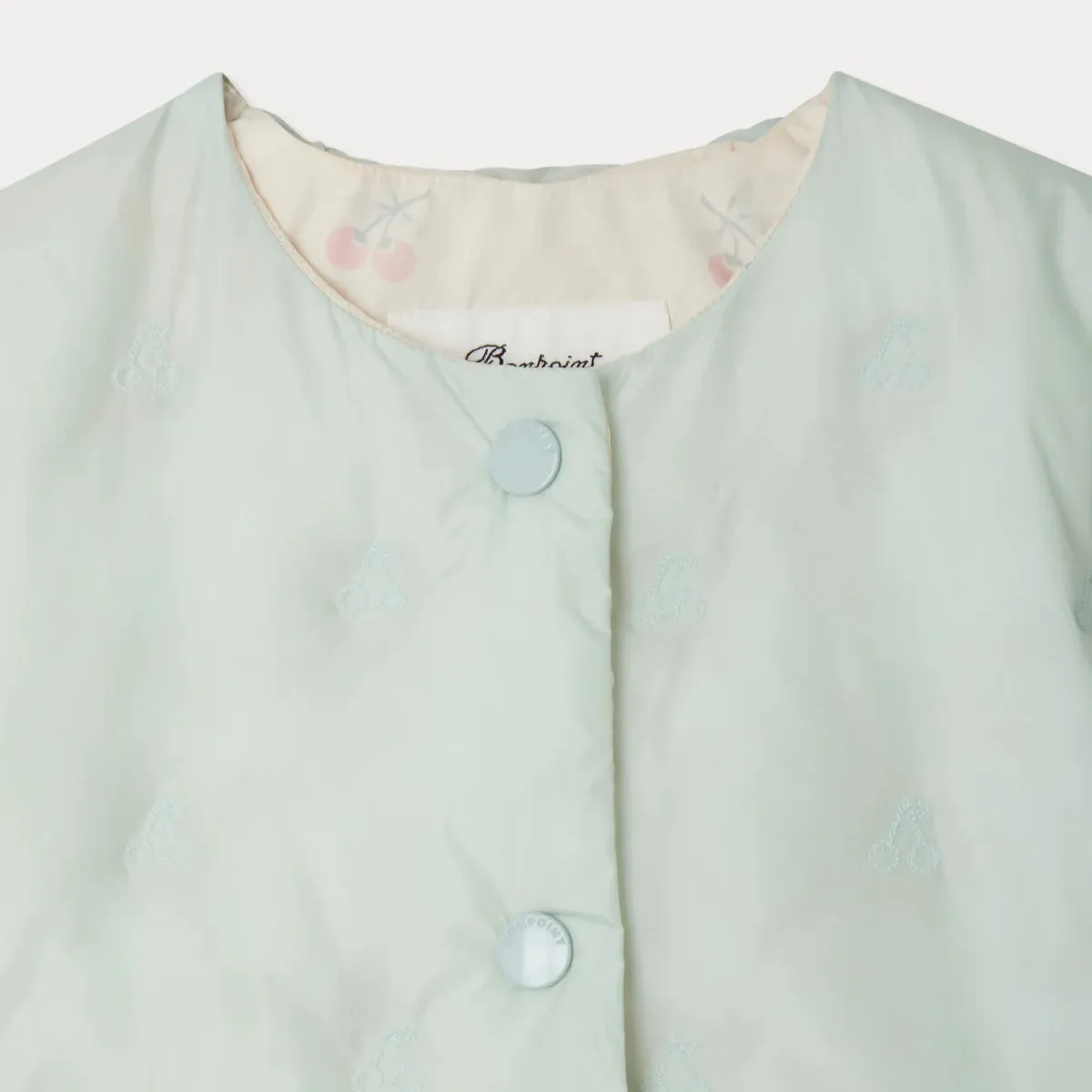 Enyla embroidered puffer jacket