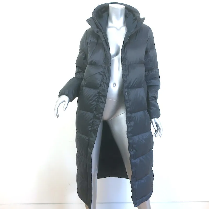 Everlane ReDown Sleeping Bag Down Puffer Coat Black Size Small