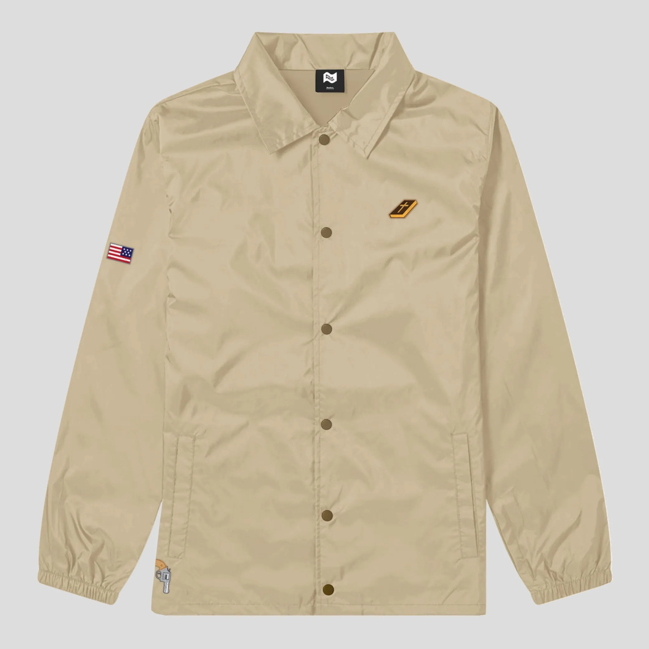 Faith Freedom Firearms Embroidered Windbreaker | Mens