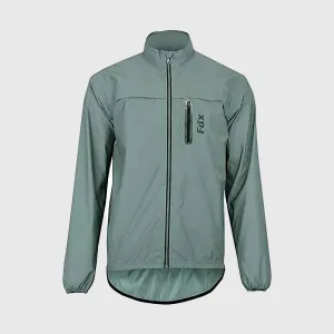 Fdx 360° Silver Men's & Boy's High Visibility Waterproof Cycling Jacket